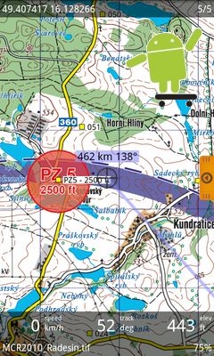 Androzic, OziExplorer maps for Android