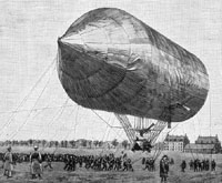 The first rigged airship